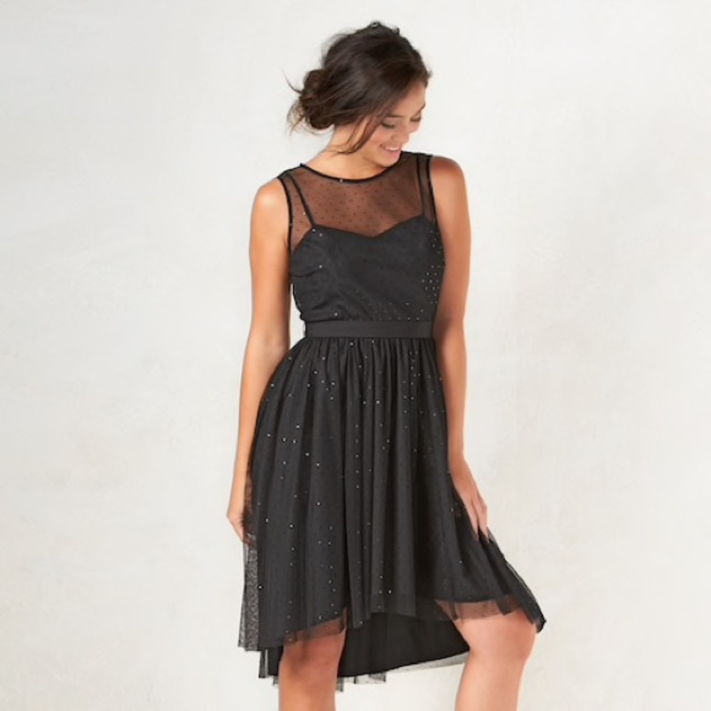Lauren Conrad Black Dress